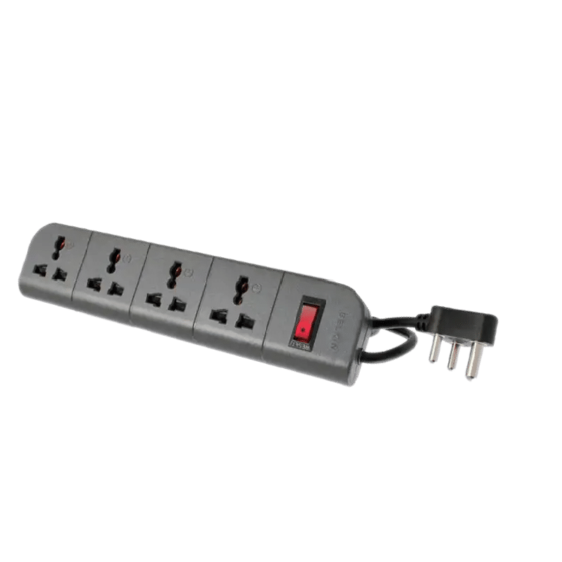 Buy Belkin 1.5M 4 Outlet Surge Protector (F9E400ZB, Grey) Online - Croma